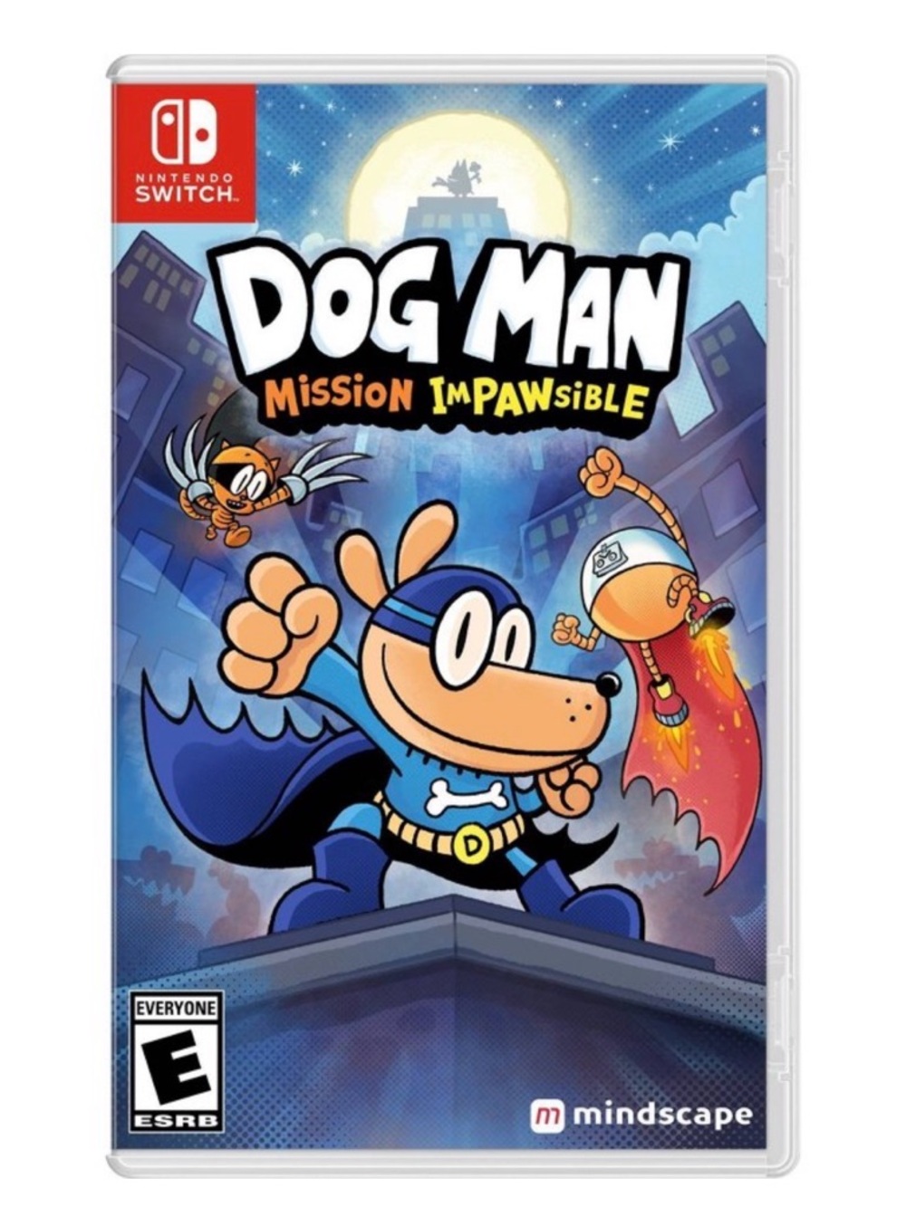 Nintendo Dog Man: Mission Impawsible — Blue & Yellow Cover